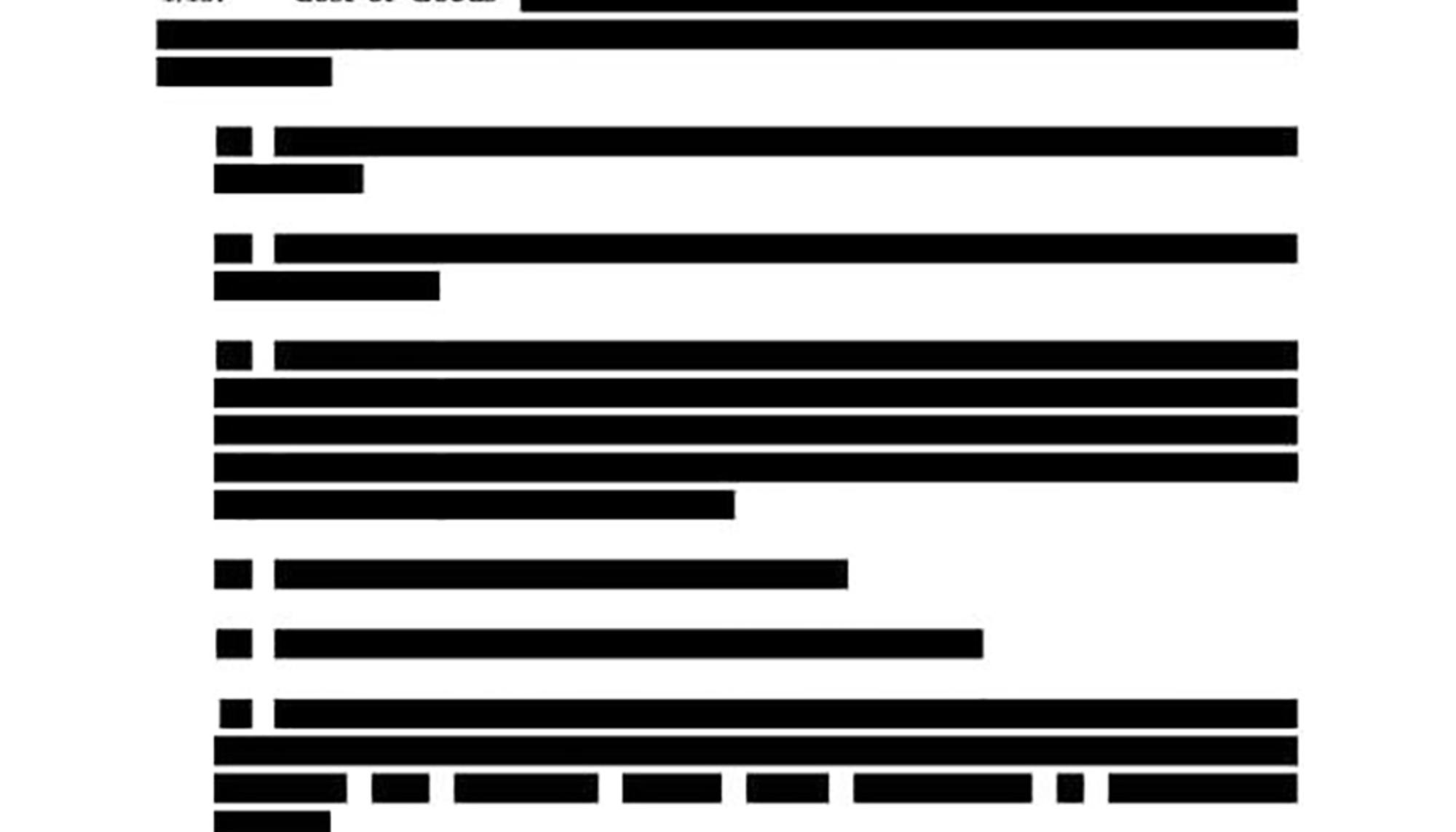 El contrato de la Unión Europea y AstraZeneca que se ha hecho público tiene páginas enteras tachadas